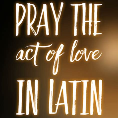 charity in latin